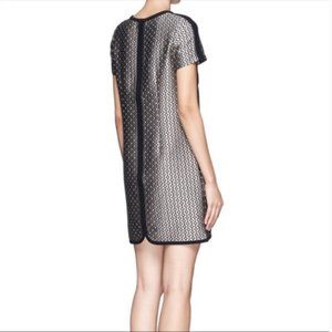 J Crew Collection Metallic Diamond Shift Dress